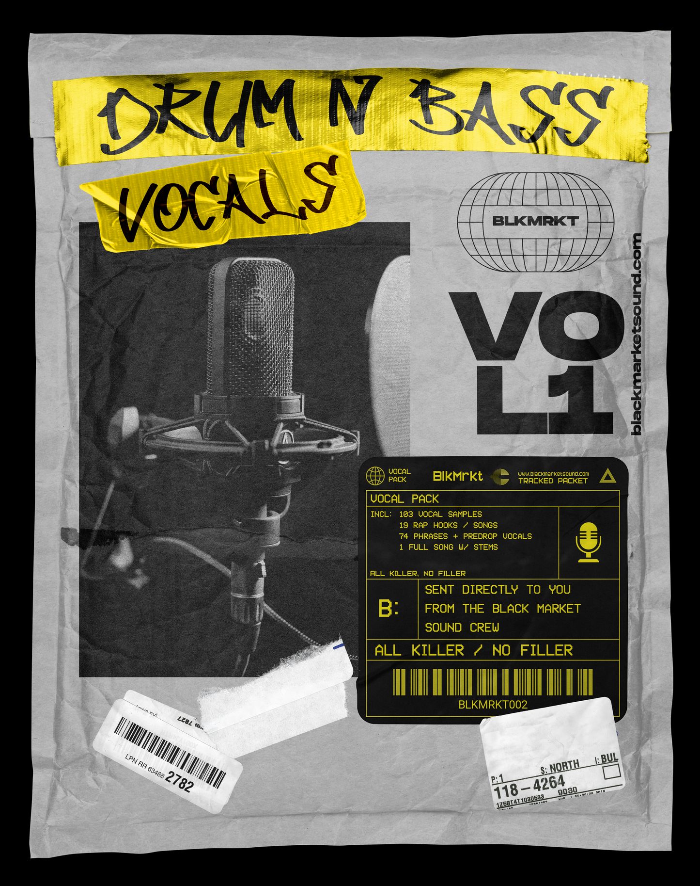 Drum & Bass Vol. 1 : Vocal Pack